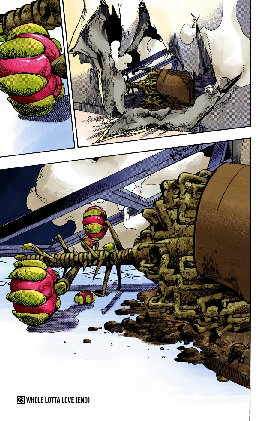 JoJo's Bizarre Adventure, Part 8: JoJolion Colored Manga β Chapter 94 β Page 35