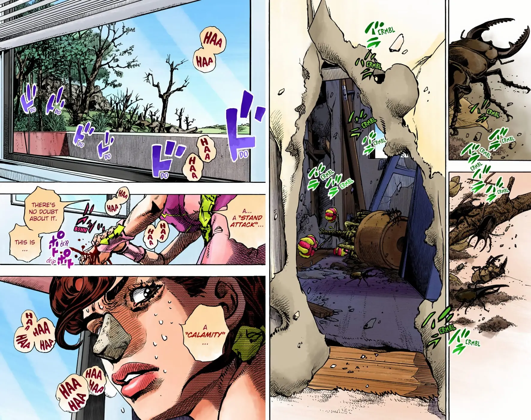 JoJo's Bizarre Adventure, Part 8: JoJolion Colored Manga — Chapter 95 — Page 7