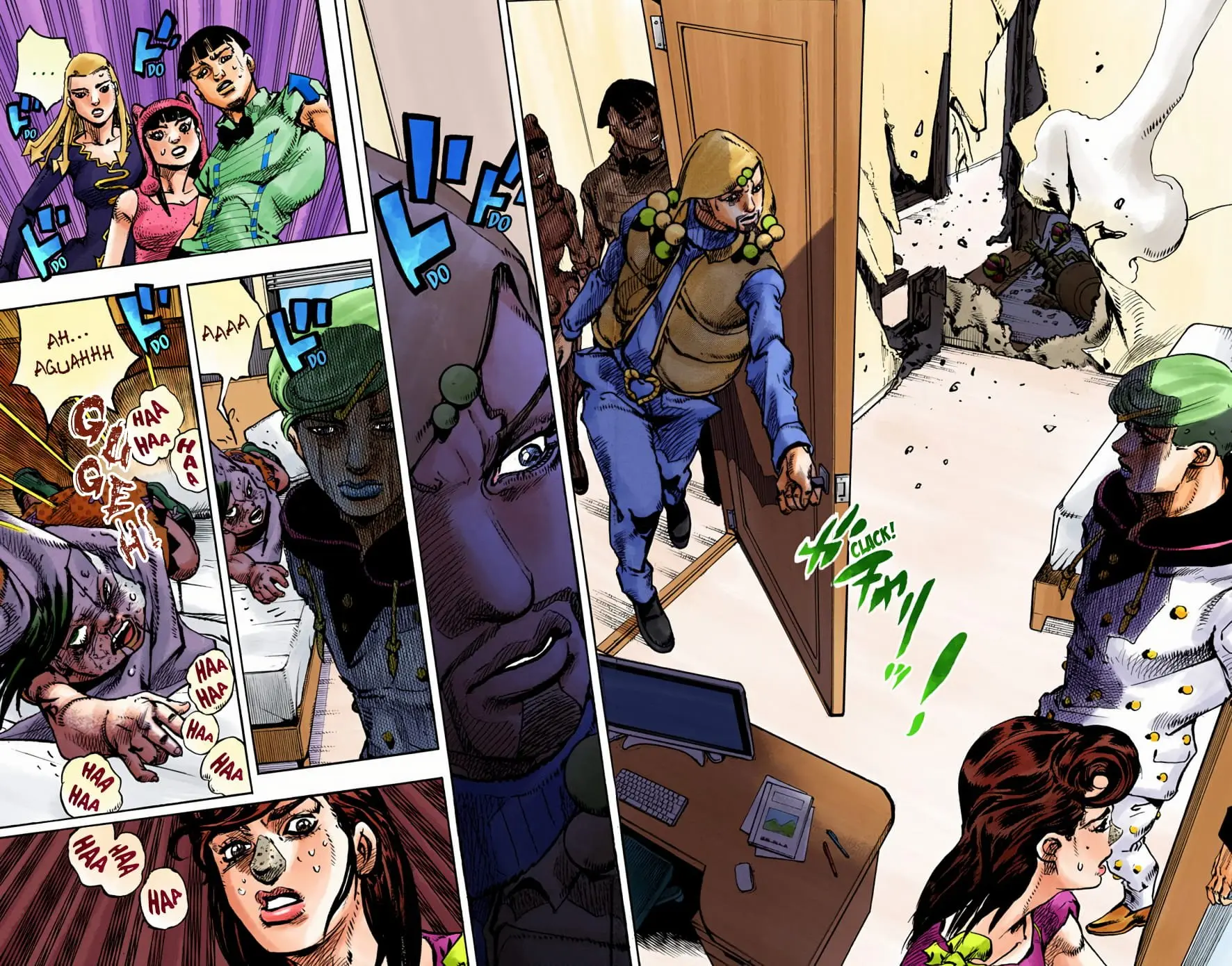 JoJo's Bizarre Adventure, Part 8: JoJolion Colored Manga — Chapter 95 — Page 8
