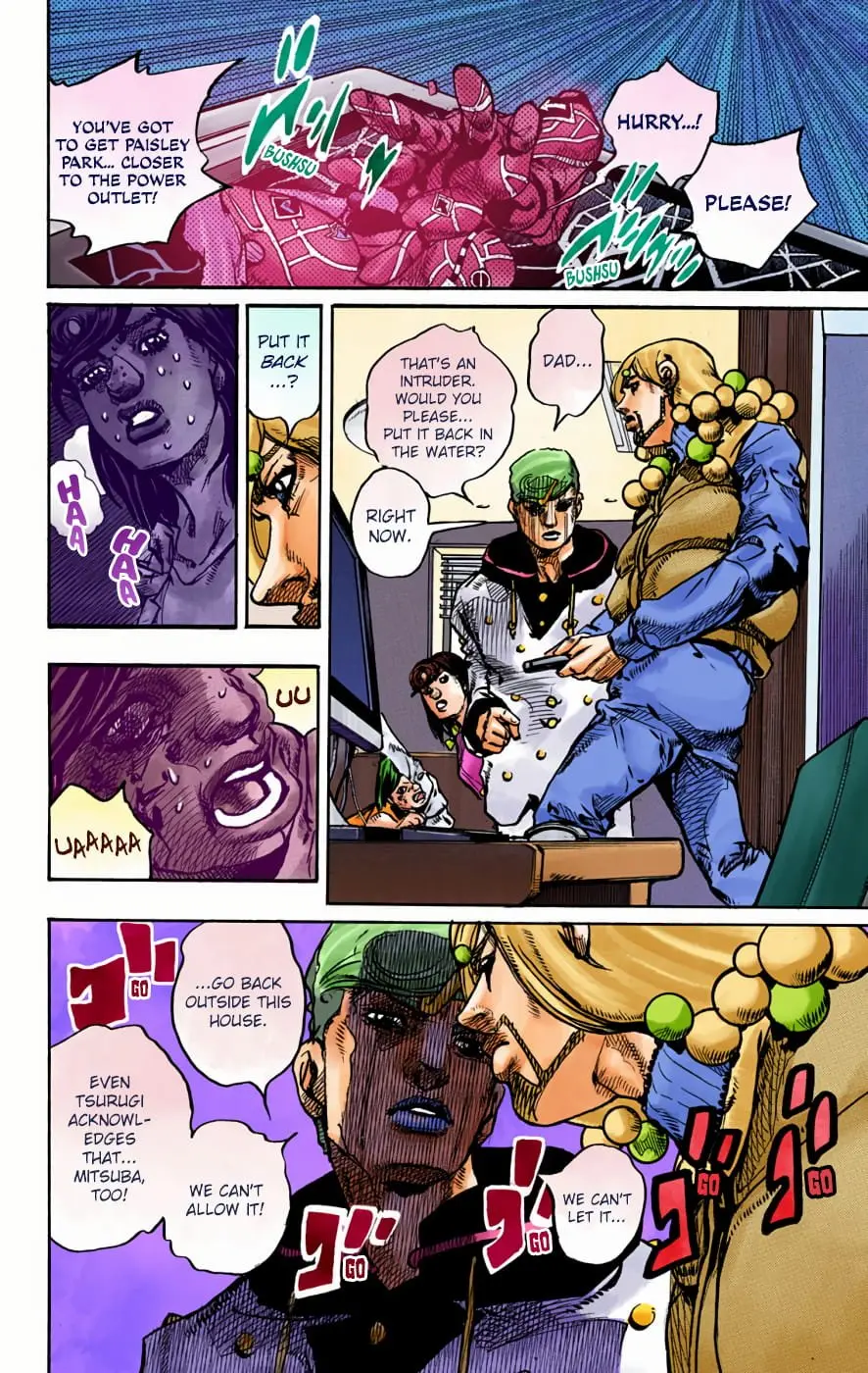 JoJo's Bizarre Adventure, Part 8: JoJolion Colored Manga — Chapter 95 — Page 15