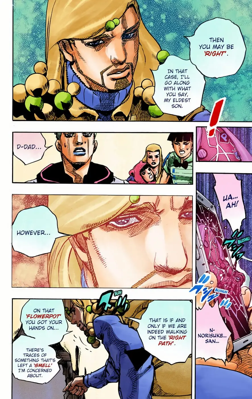 JoJo's Bizarre Adventure, Part 8: JoJolion Colored Manga — Chapter 95 — Page 19