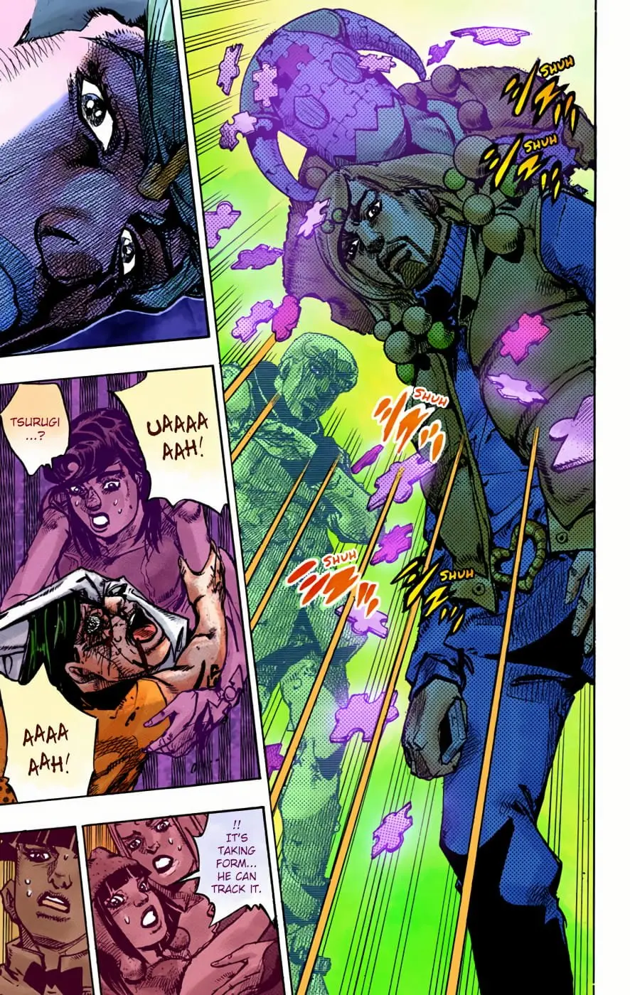 JoJo's Bizarre Adventure, Part 8: JoJolion Colored Manga — Chapter 95 — Page 22