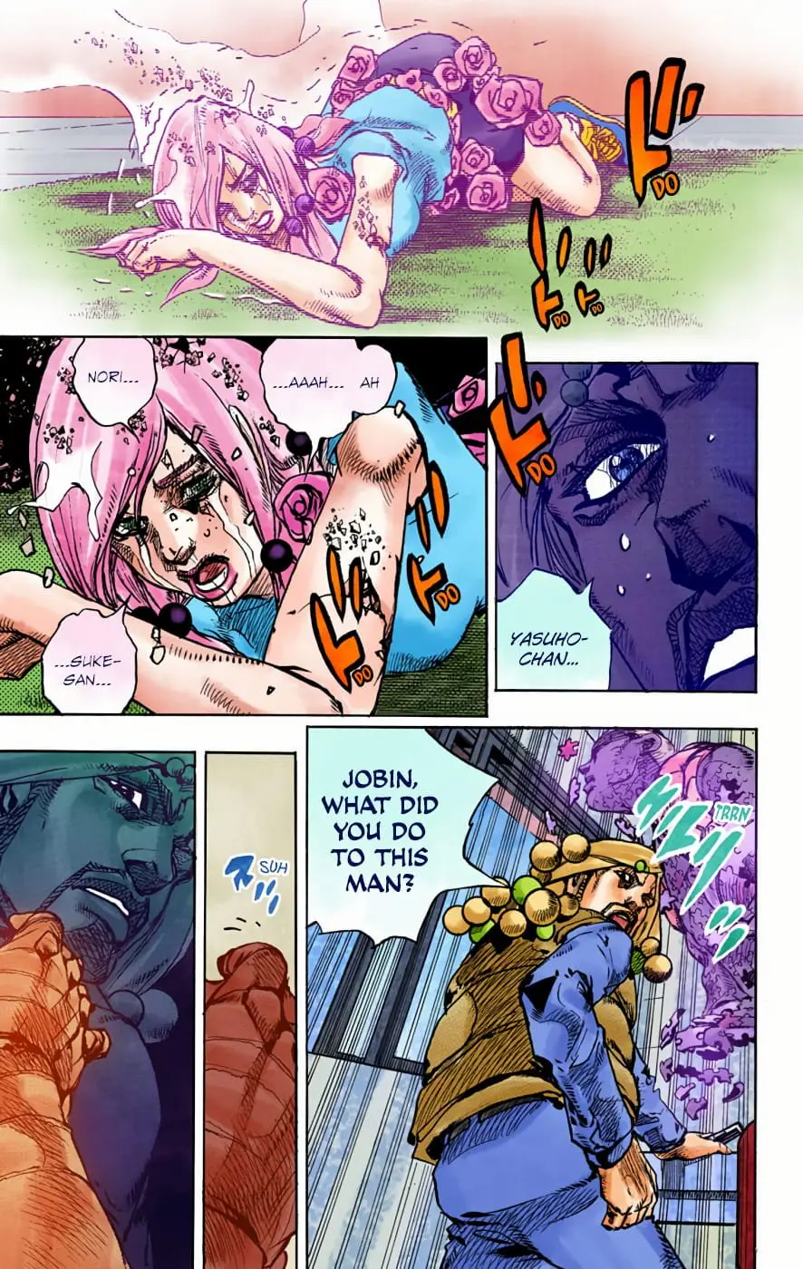 JoJo's Bizarre Adventure, Part 8: JoJolion Colored Manga — Chapter 95 — Page 27