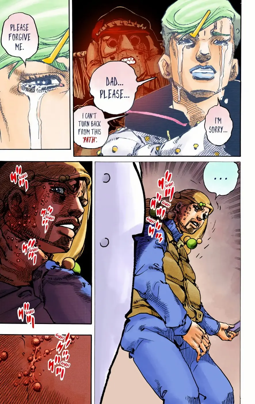 JoJo's Bizarre Adventure, Part 8: JoJolion Colored Manga — Chapter 95 — Page 29