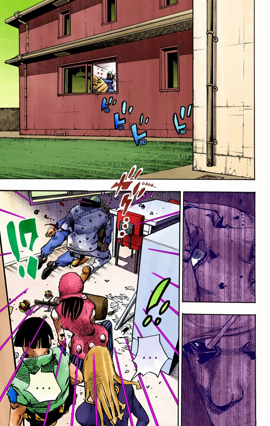 JoJo's Bizarre Adventure, Part 8: JoJolion Colored Manga — Chapter 95 — Page 31