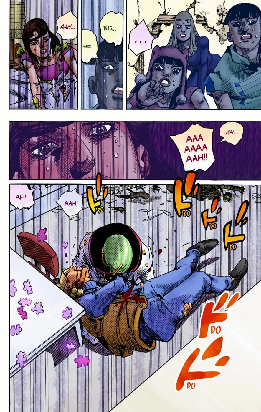 JoJo's Bizarre Adventure, Part 8: JoJolion Colored Manga — Chapter 95 — Page 32