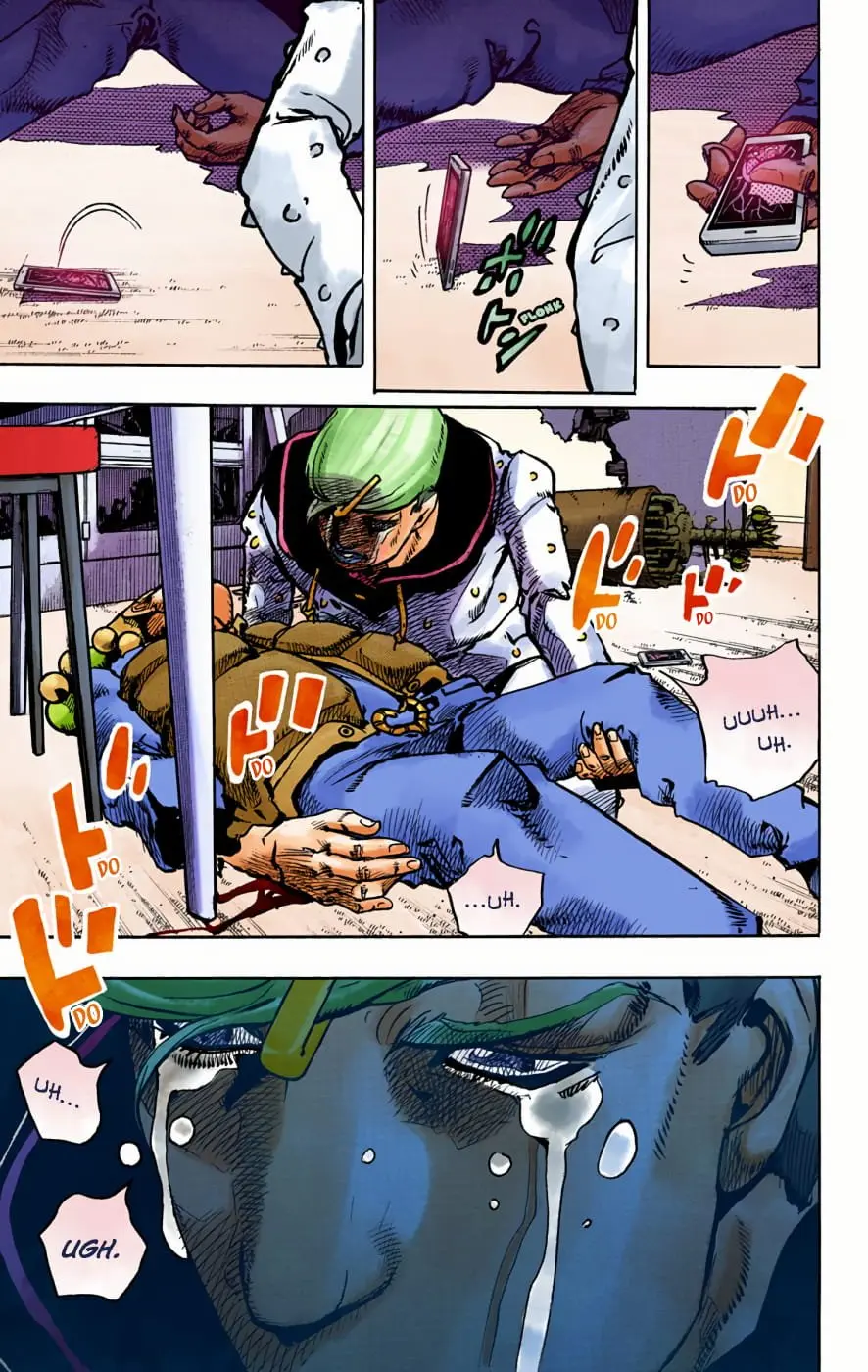 JoJo's Bizarre Adventure, Part 8: JoJolion Colored Manga — Chapter 95 — Page 33