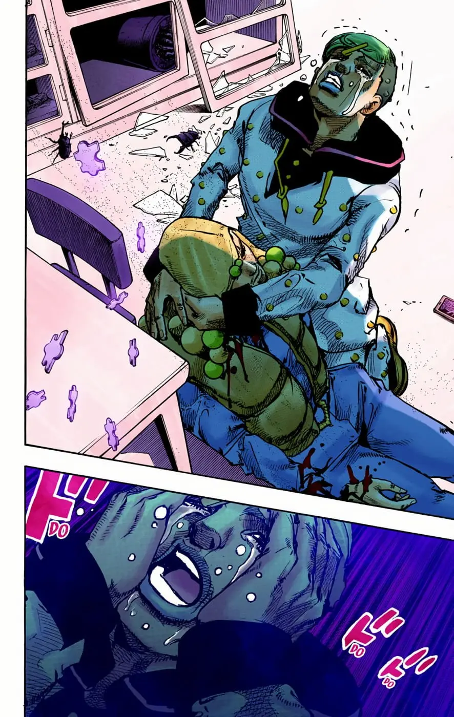 JoJo's Bizarre Adventure, Part 8: JoJolion Colored Manga — Chapter 95 — Page 34