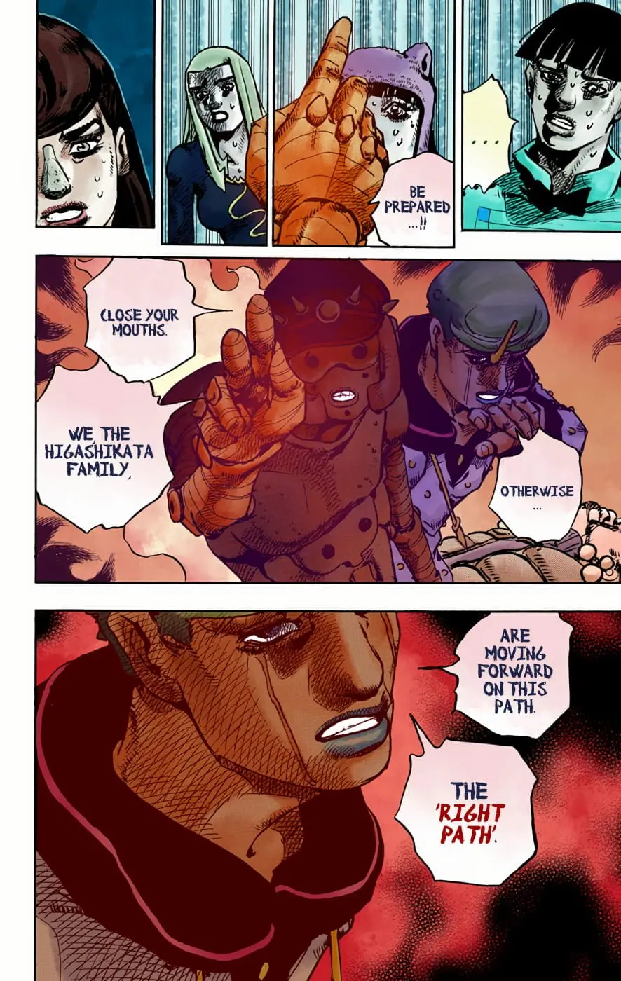 JoJo's Bizarre Adventure, Part 8: JoJolion Colored Manga — Chapter 95 — Page 37