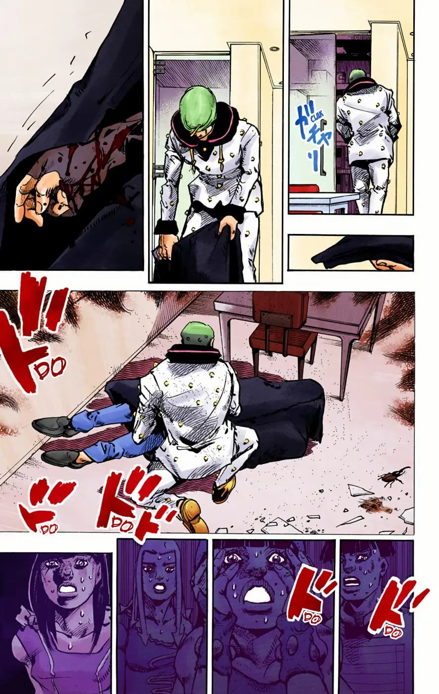 JoJo's Bizarre Adventure, Part 8: JoJolion Colored Manga — Chapter 95 — Page 38