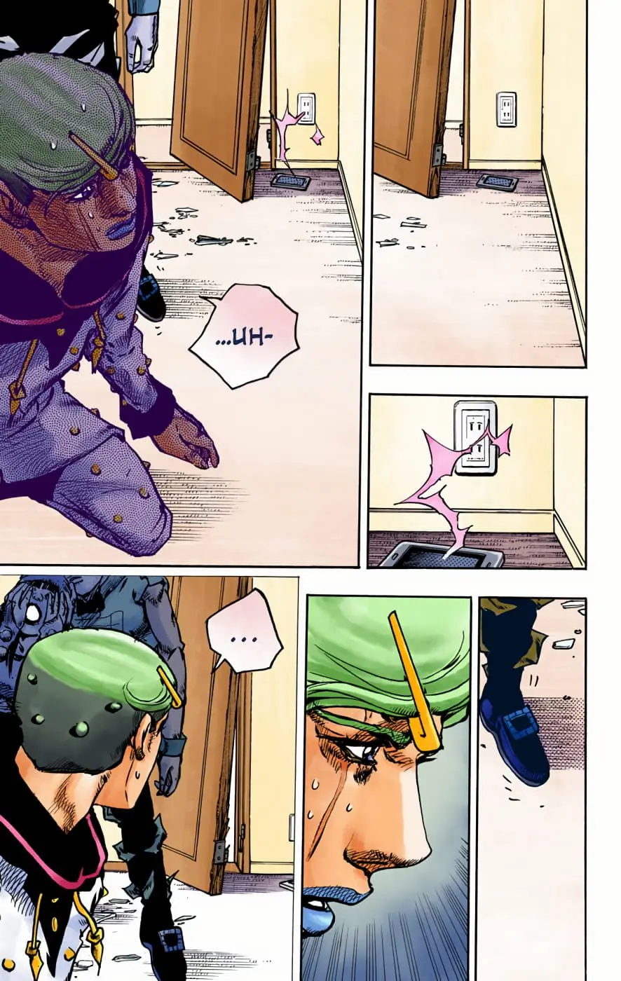 JoJo's Bizarre Adventure, Part 8: JoJolion Colored Manga — Chapter 95 — Page 40