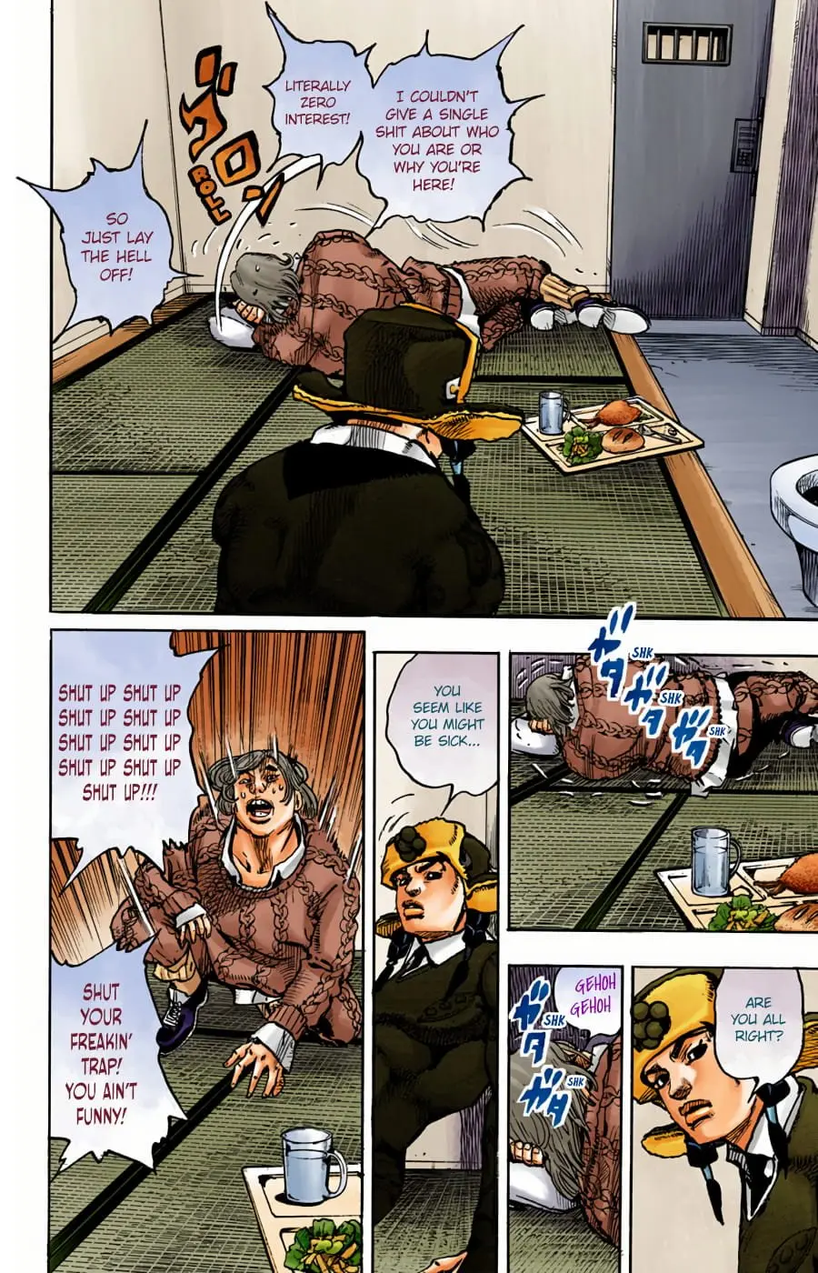 JoJo's Bizarre Adventure, Part 8: JoJolion Colored Manga — Chapter 96 — Page 4