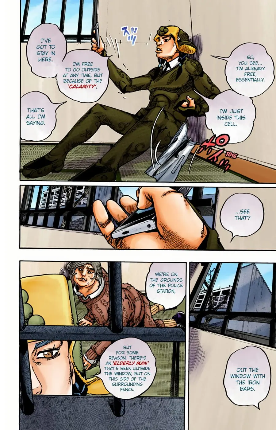 JoJo's Bizarre Adventure, Part 8: JoJolion Colored Manga — Chapter 96 — Page 6