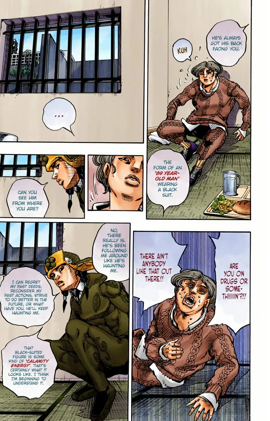 JoJo's Bizarre Adventure, Part 8: JoJolion Colored Manga — Chapter 96 — Page 7