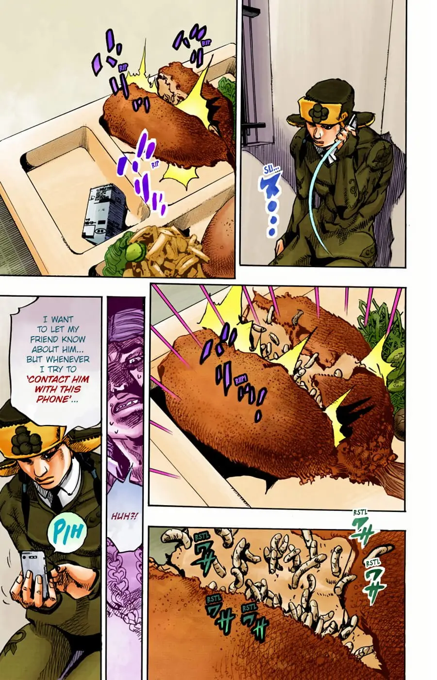 JoJo's Bizarre Adventure, Part 8: JoJolion Colored Manga — Chapter 96 — Page 11