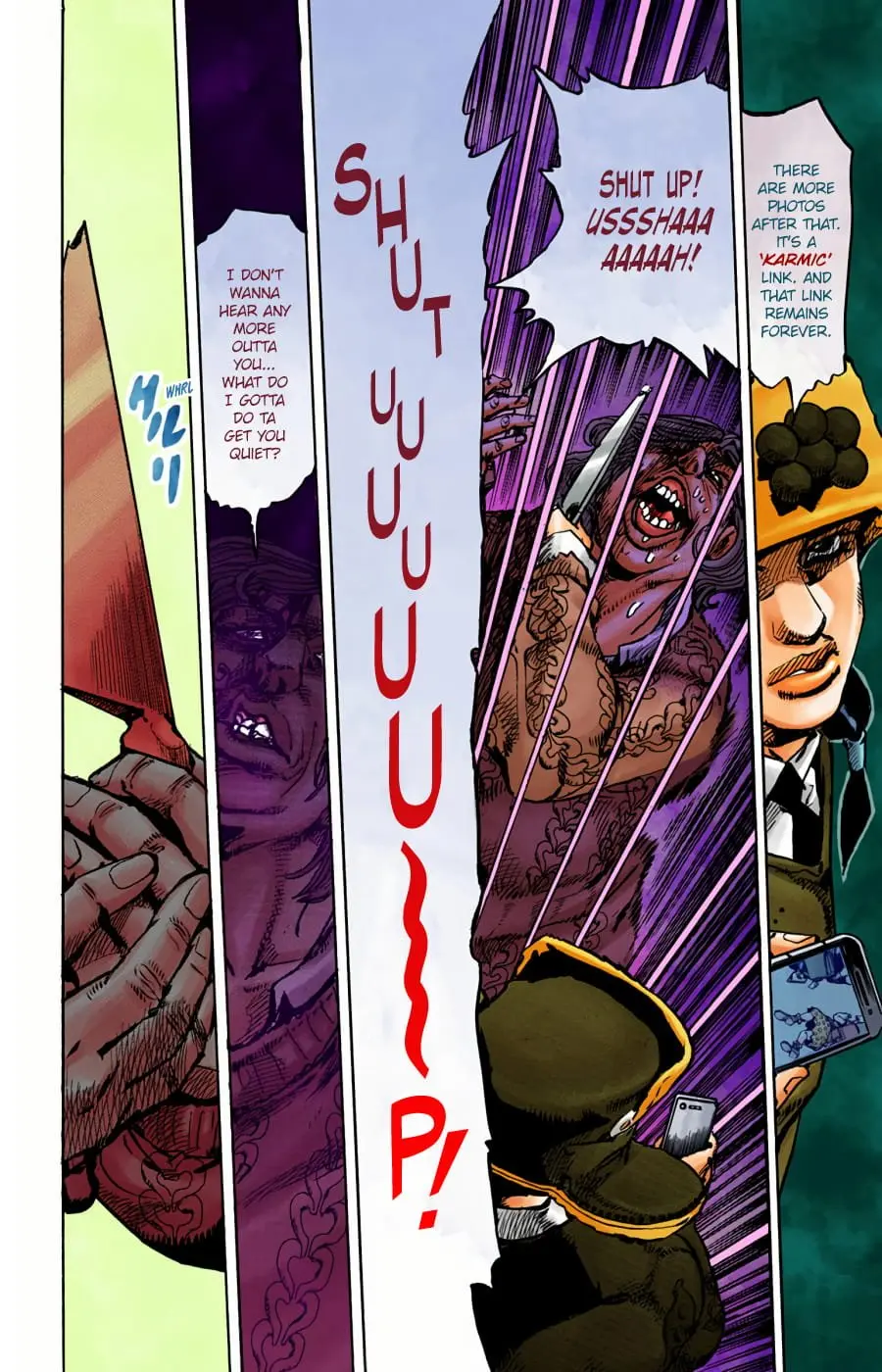 JoJo's Bizarre Adventure, Part 8: JoJolion Colored Manga — Chapter 96 — Page 16