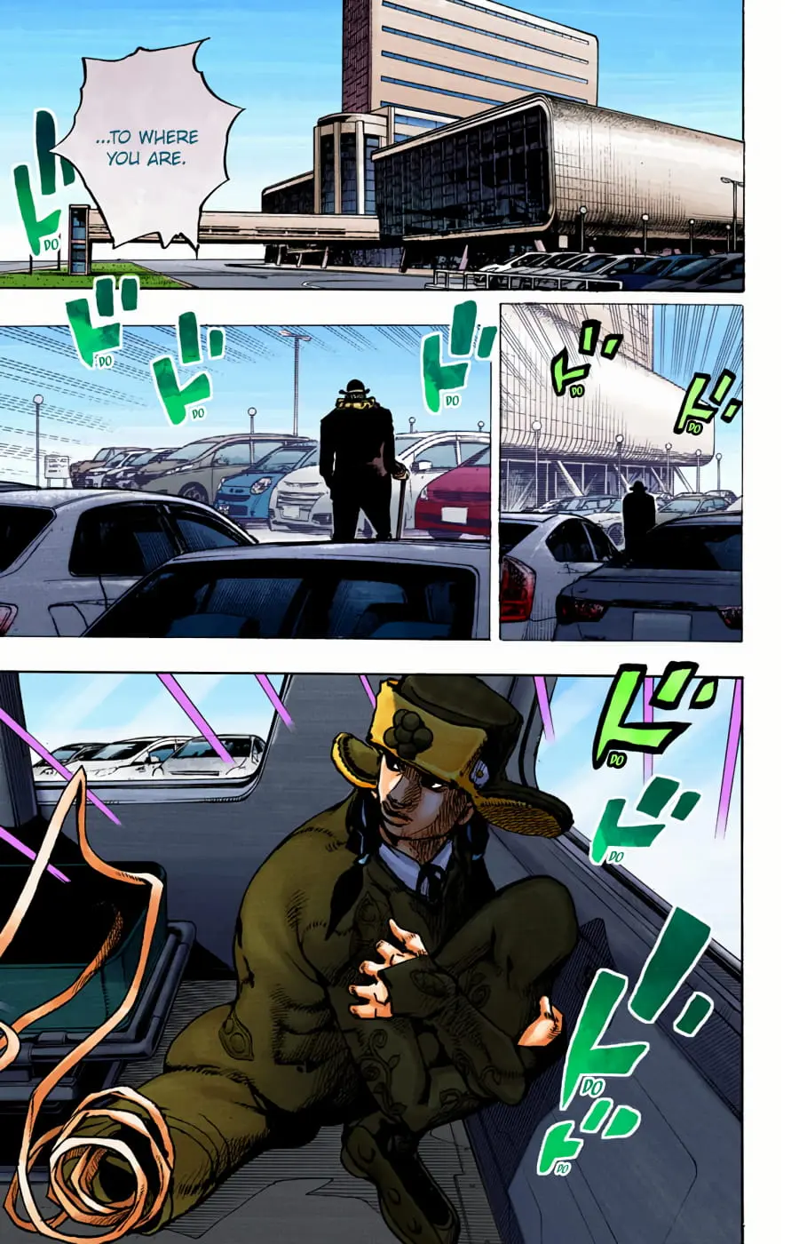 JoJo's Bizarre Adventure, Part 8: JoJolion Colored Manga — Chapter 96 — Page 19