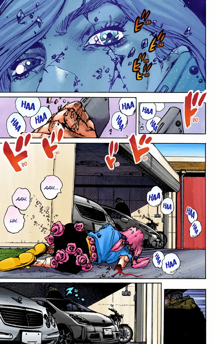 JoJo's Bizarre Adventure, Part 8: JoJolion Colored Manga — Chapter 96 — Page 21