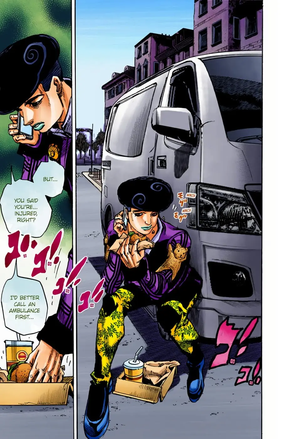 JoJo's Bizarre Adventure, Part 8: JoJolion Colored Manga — Chapter 96 — Page 25