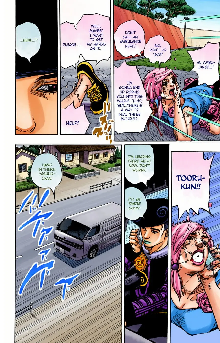 JoJo's Bizarre Adventure, Part 8: JoJolion Colored Manga — Chapter 96 — Page 26