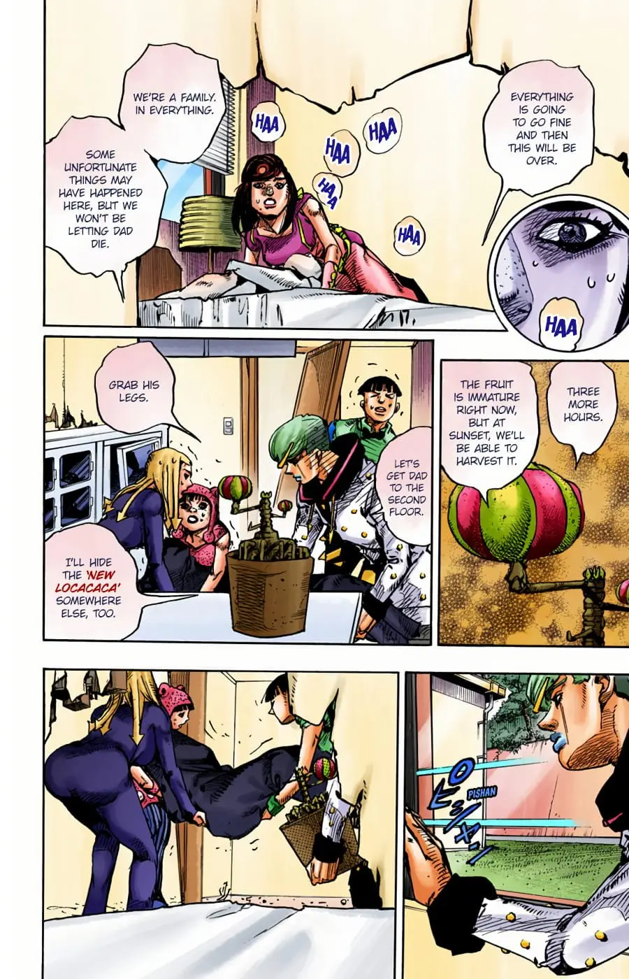 JoJo's Bizarre Adventure, Part 8: JoJolion Colored Manga — Chapter 96 — Page 30