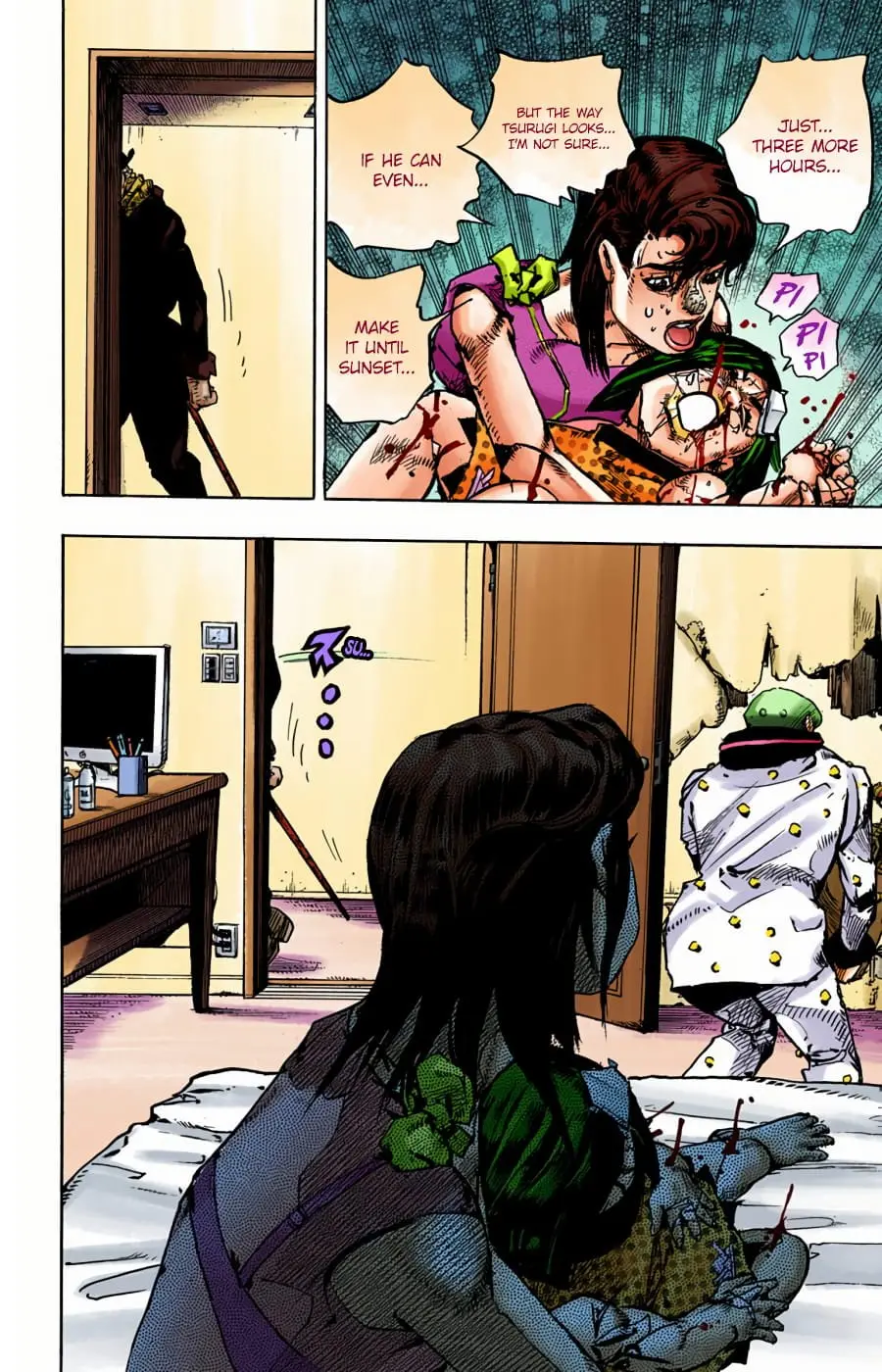JoJo's Bizarre Adventure, Part 8: JoJolion Colored Manga — Chapter 96 — Page 32