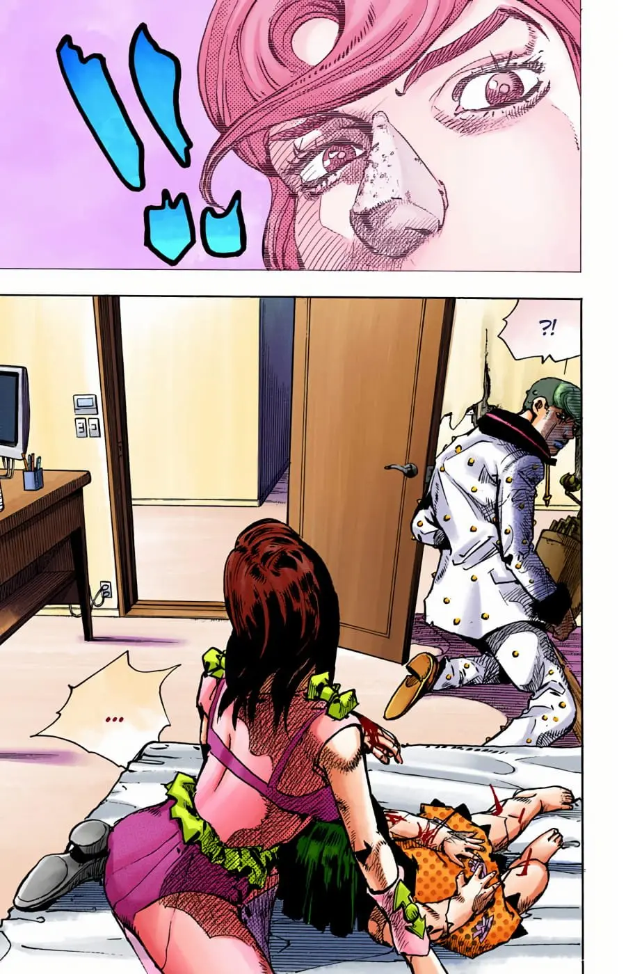 JoJo's Bizarre Adventure, Part 8: JoJolion Colored Manga — Chapter 96 — Page 33