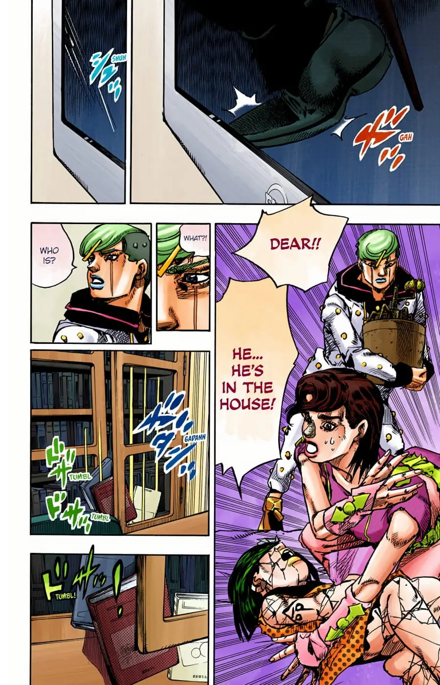 JoJo's Bizarre Adventure, Part 8: JoJolion Colored Manga — Chapter 96 — Page 35