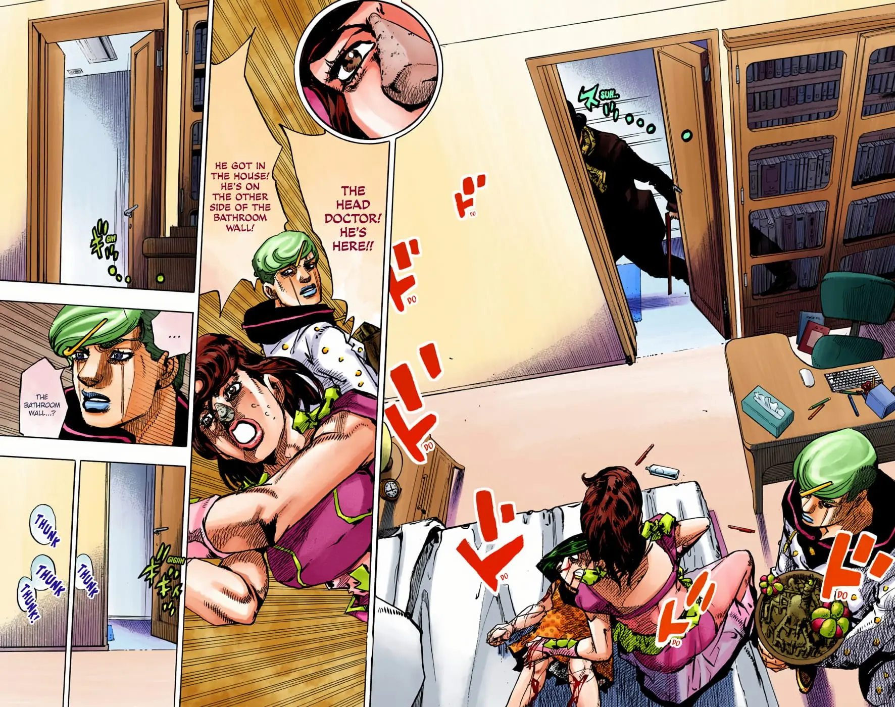 JoJo's Bizarre Adventure, Part 8: JoJolion Colored Manga — Chapter 96 — Page 37