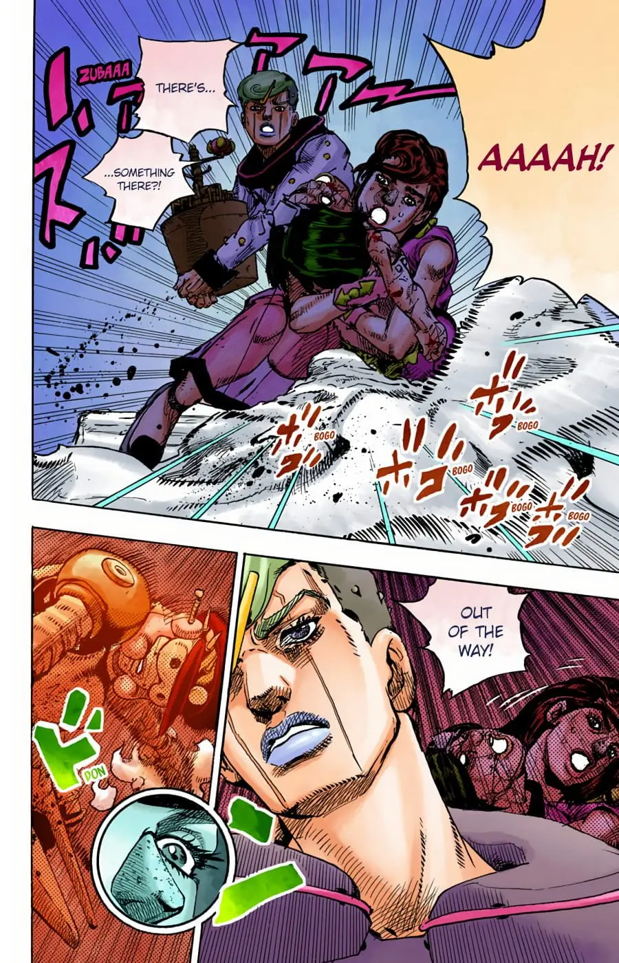 JoJo's Bizarre Adventure, Part 8: JoJolion Colored Manga — Chapter 96 — Page 41