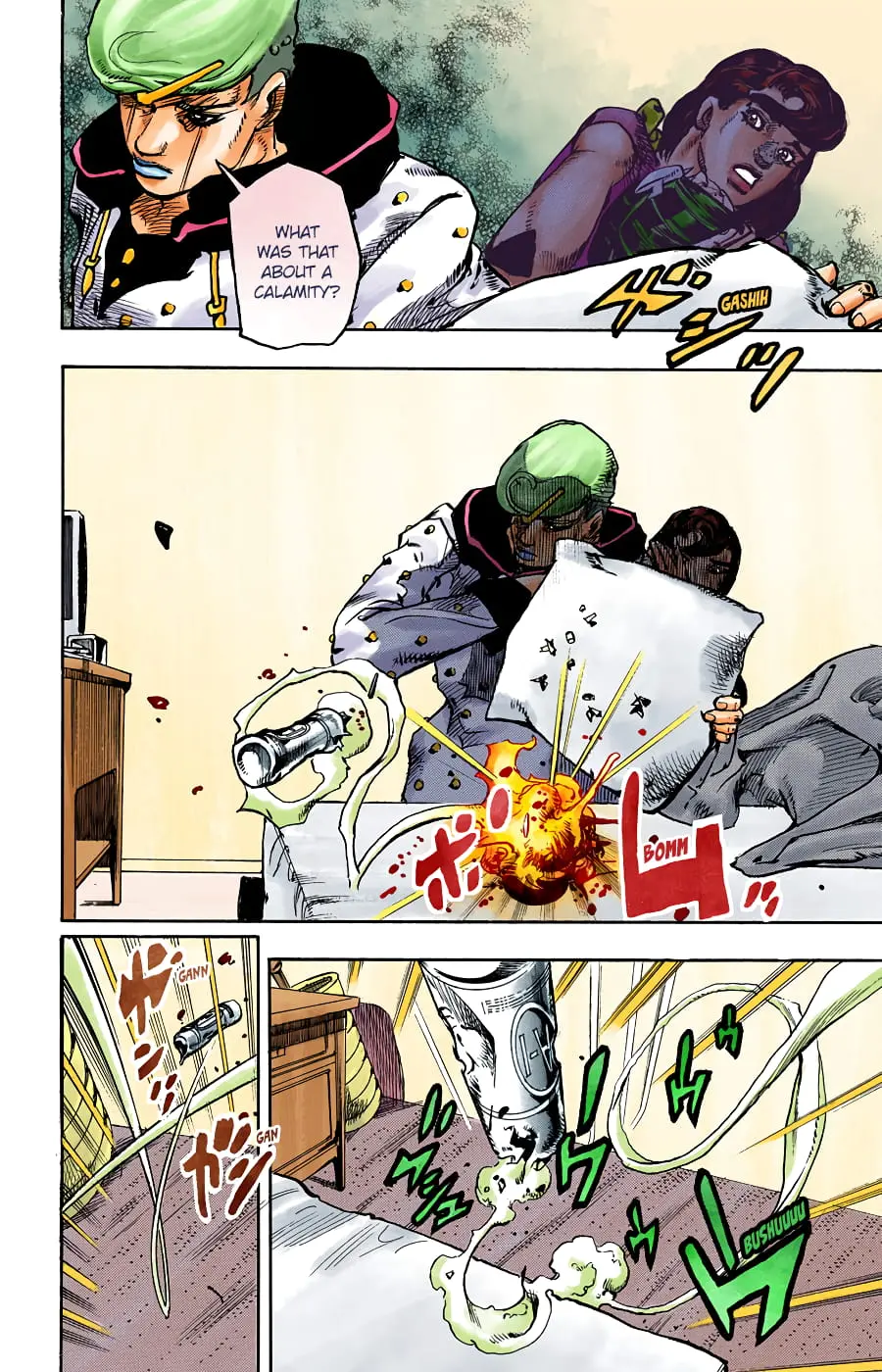 JoJo's Bizarre Adventure, Part 8: JoJolion Colored Manga β Chapter 97 β Page 5