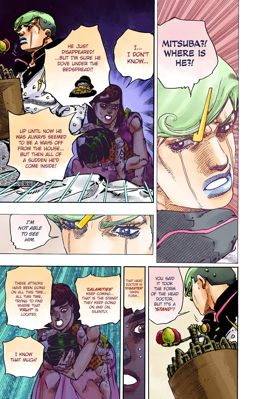 JoJo's Bizarre Adventure, Part 8: JoJolion Colored Manga β Chapter 97 β Page 6
