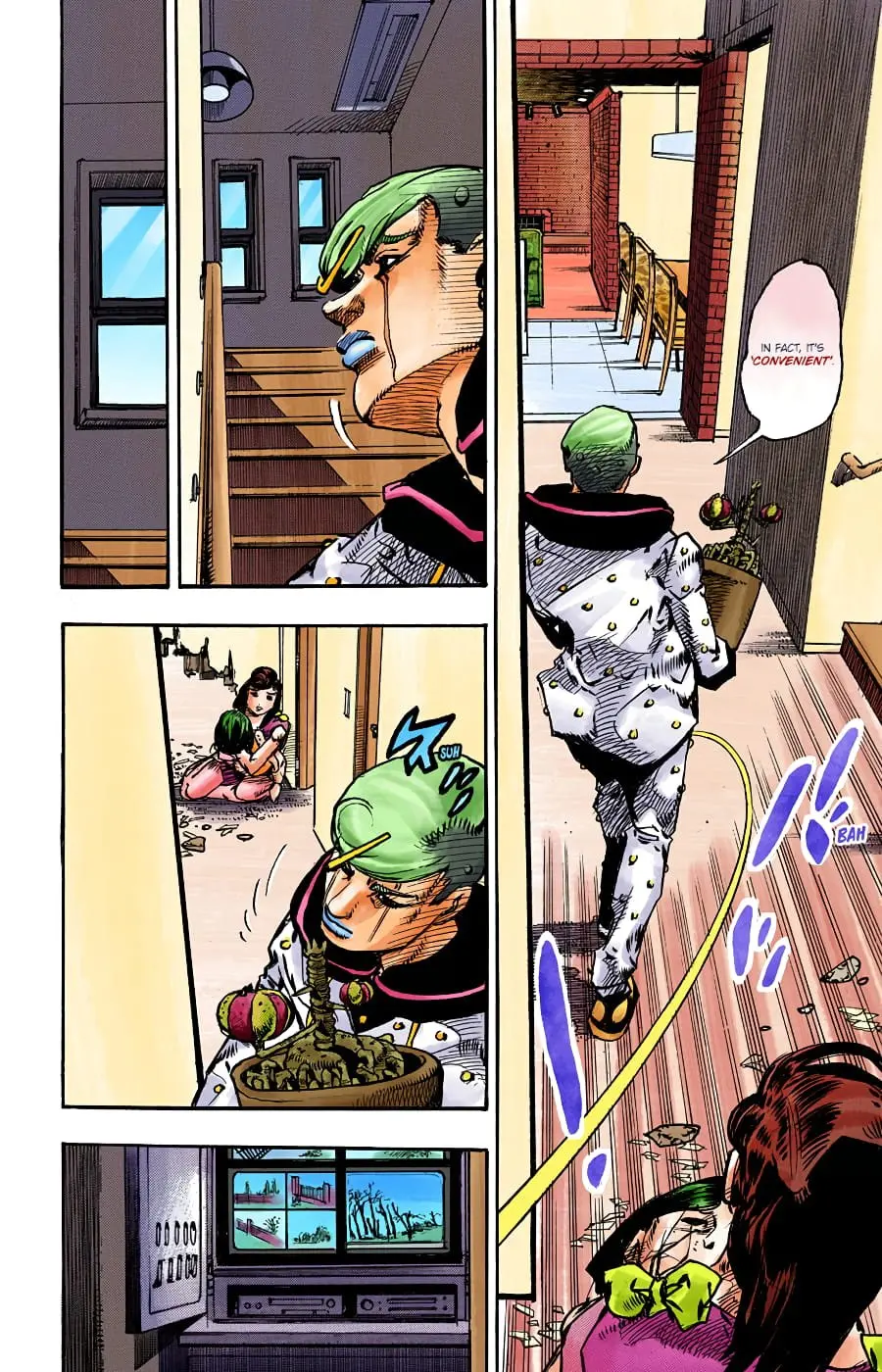 JoJo's Bizarre Adventure, Part 8: JoJolion Colored Manga β Chapter 97 β Page 11