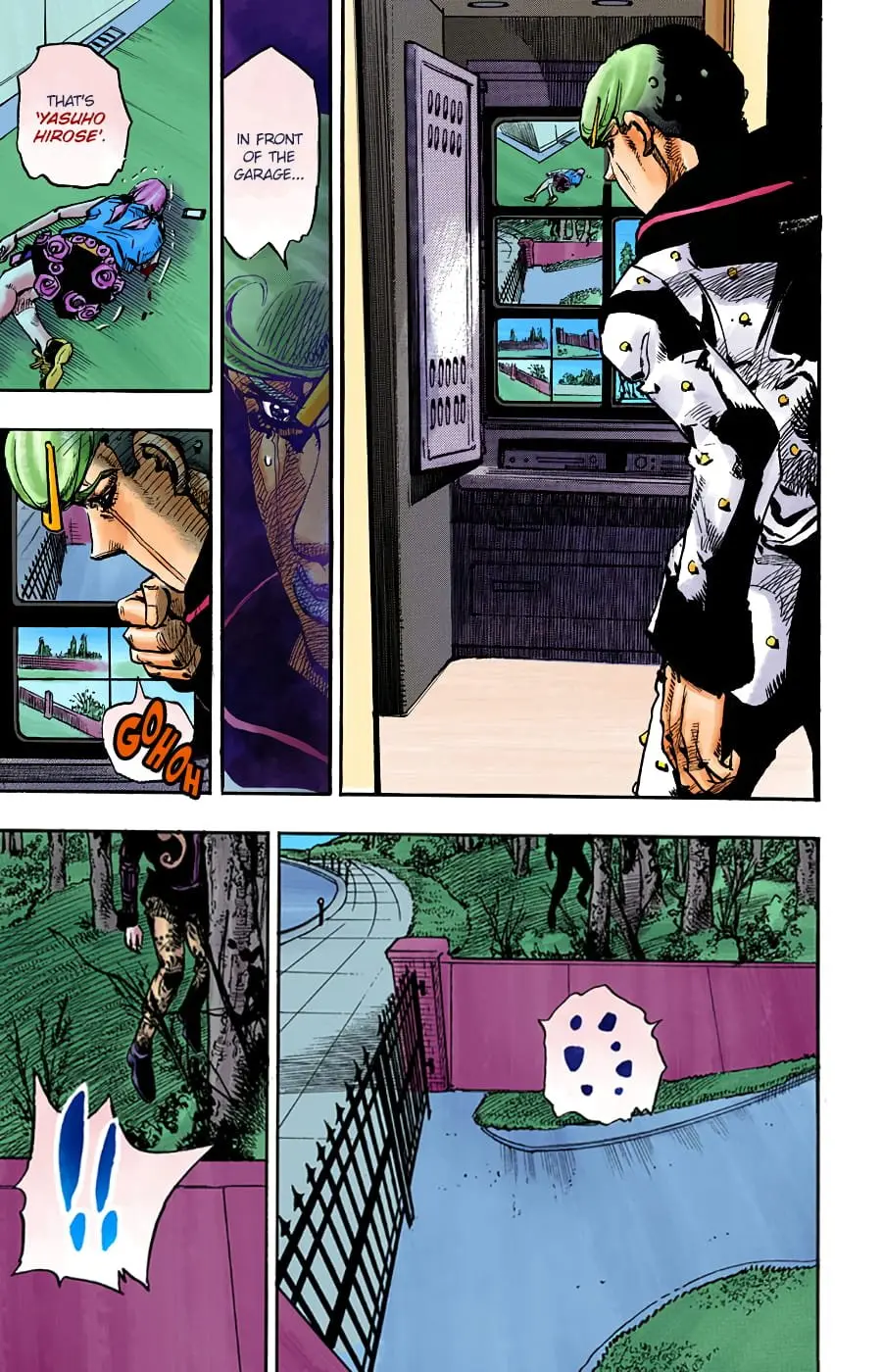JoJo's Bizarre Adventure, Part 8: JoJolion Colored Manga β Chapter 97 β Page 12
