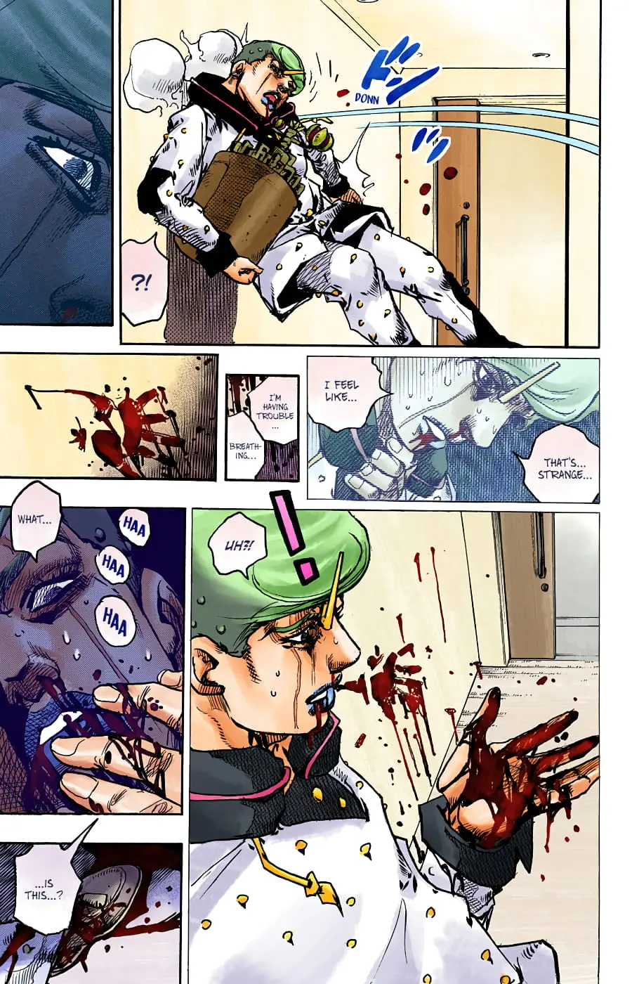 JoJo's Bizarre Adventure, Part 8: JoJolion Colored Manga β Chapter 97 β Page 14