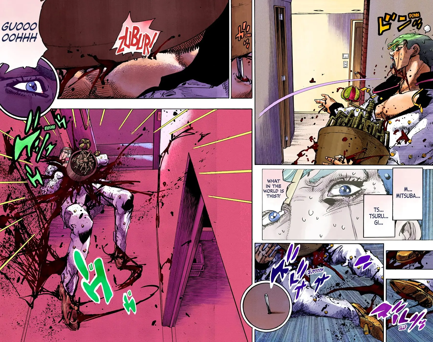 JoJo's Bizarre Adventure, Part 8: JoJolion Colored Manga β Chapter 97 β Page 17