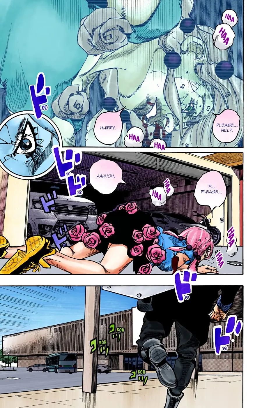 JoJo's Bizarre Adventure, Part 8: JoJolion Colored Manga β Chapter 97 β Page 21