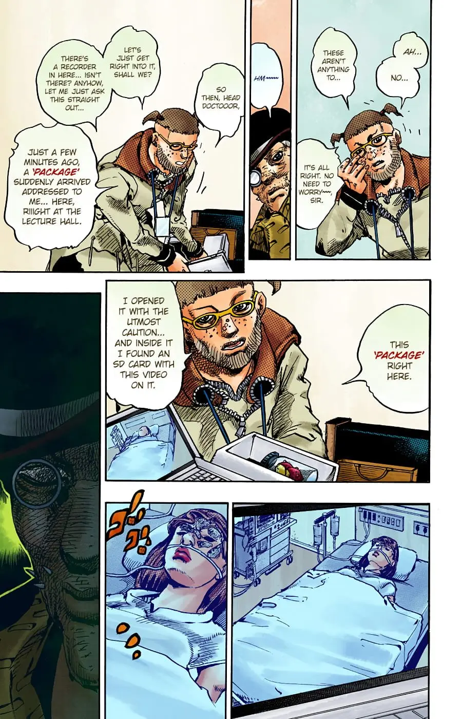 JoJo's Bizarre Adventure, Part 8: JoJolion Colored Manga β Chapter 97 β Page 27