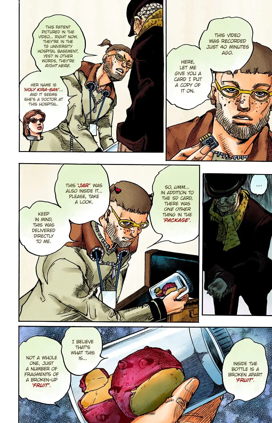 JoJo's Bizarre Adventure, Part 8: JoJolion Colored Manga β Chapter 97 β Page 28