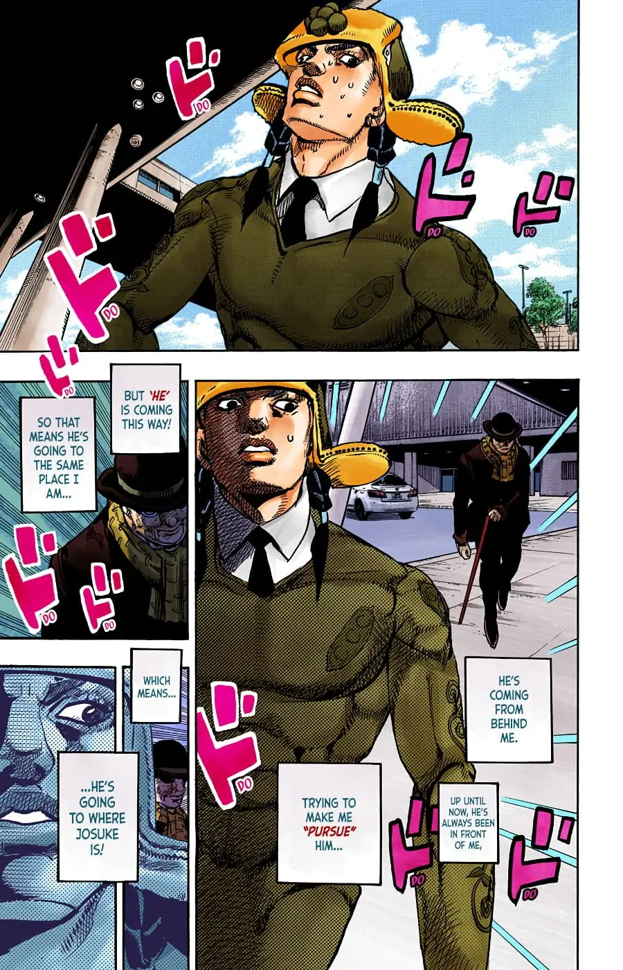 JoJo's Bizarre Adventure, Part 8: JoJolion Colored Manga β Chapter 97 β Page 38