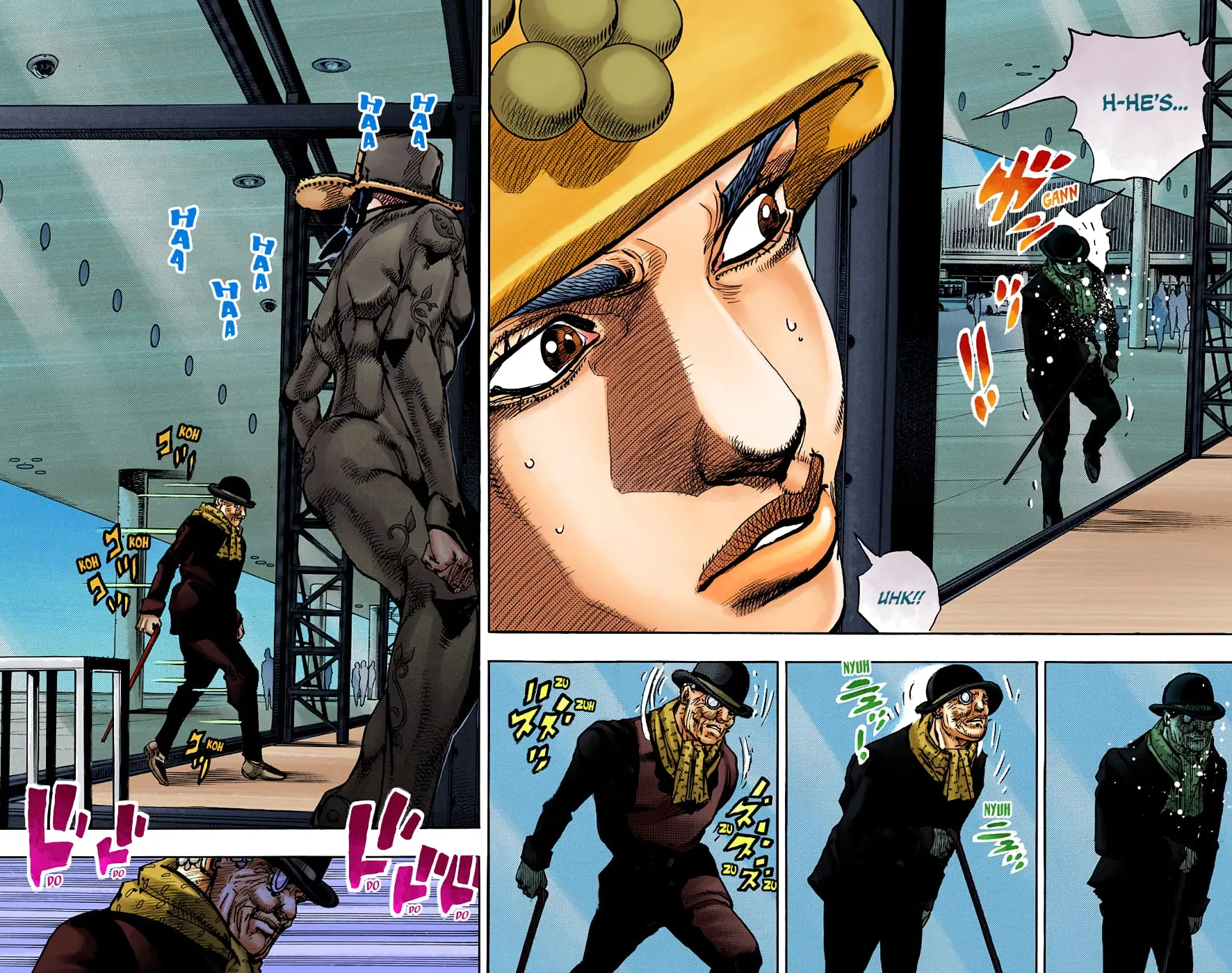 JoJo's Bizarre Adventure, Part 8: JoJolion Colored Manga β Chapter 98 β Page 2