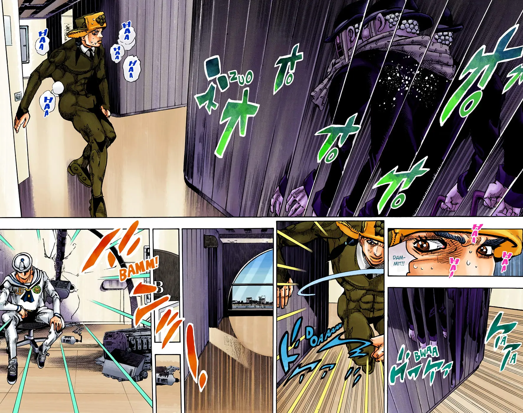 JoJo's Bizarre Adventure, Part 8: JoJolion Colored Manga β Chapter 98 β Page 7