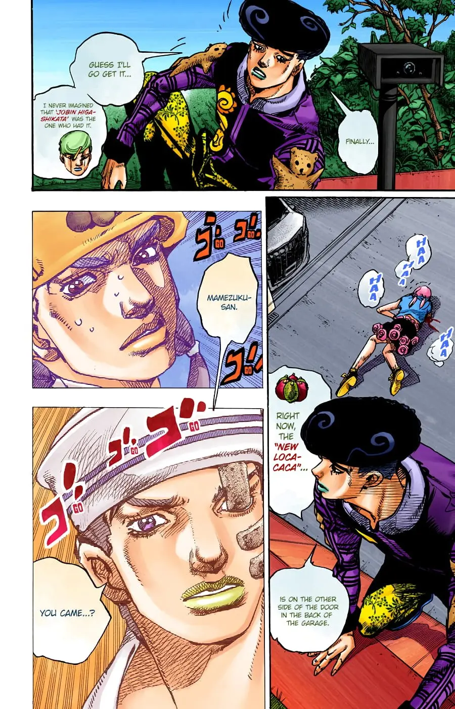 JoJo's Bizarre Adventure, Part 8: JoJolion Colored Manga β Chapter 98 β Page 10