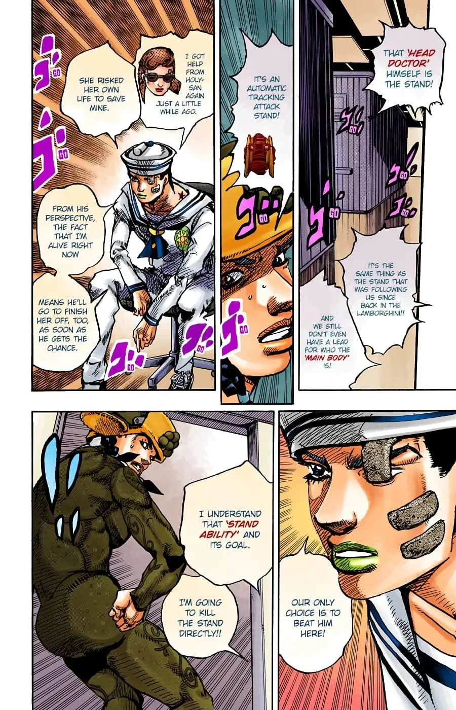 JoJo's Bizarre Adventure, Part 8: JoJolion Colored Manga β Chapter 98 β Page 12