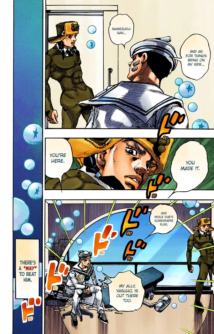 JoJo's Bizarre Adventure, Part 8: JoJolion Colored Manga β Chapter 98 β Page 16