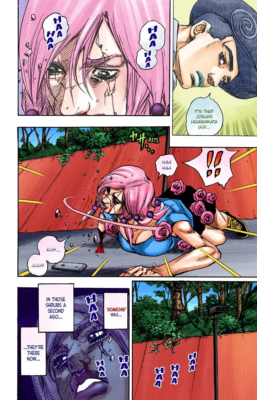 JoJo's Bizarre Adventure, Part 8: JoJolion Colored Manga β Chapter 98 β Page 21