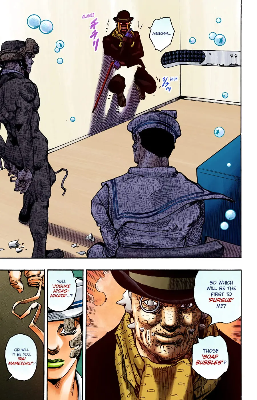 JoJo's Bizarre Adventure, Part 8: JoJolion Colored Manga β Chapter 98 β Page 24