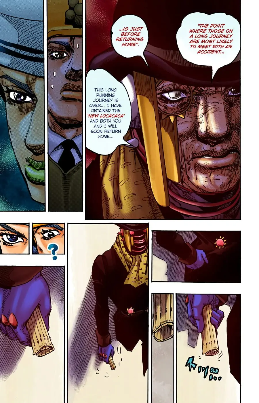 JoJo's Bizarre Adventure, Part 8: JoJolion Colored Manga β Chapter 98 β Page 26