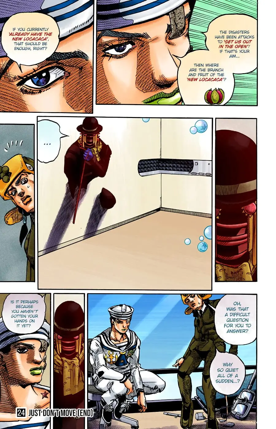 JoJo's Bizarre Adventure, Part 8: JoJolion Colored Manga β Chapter 98 β Page 36