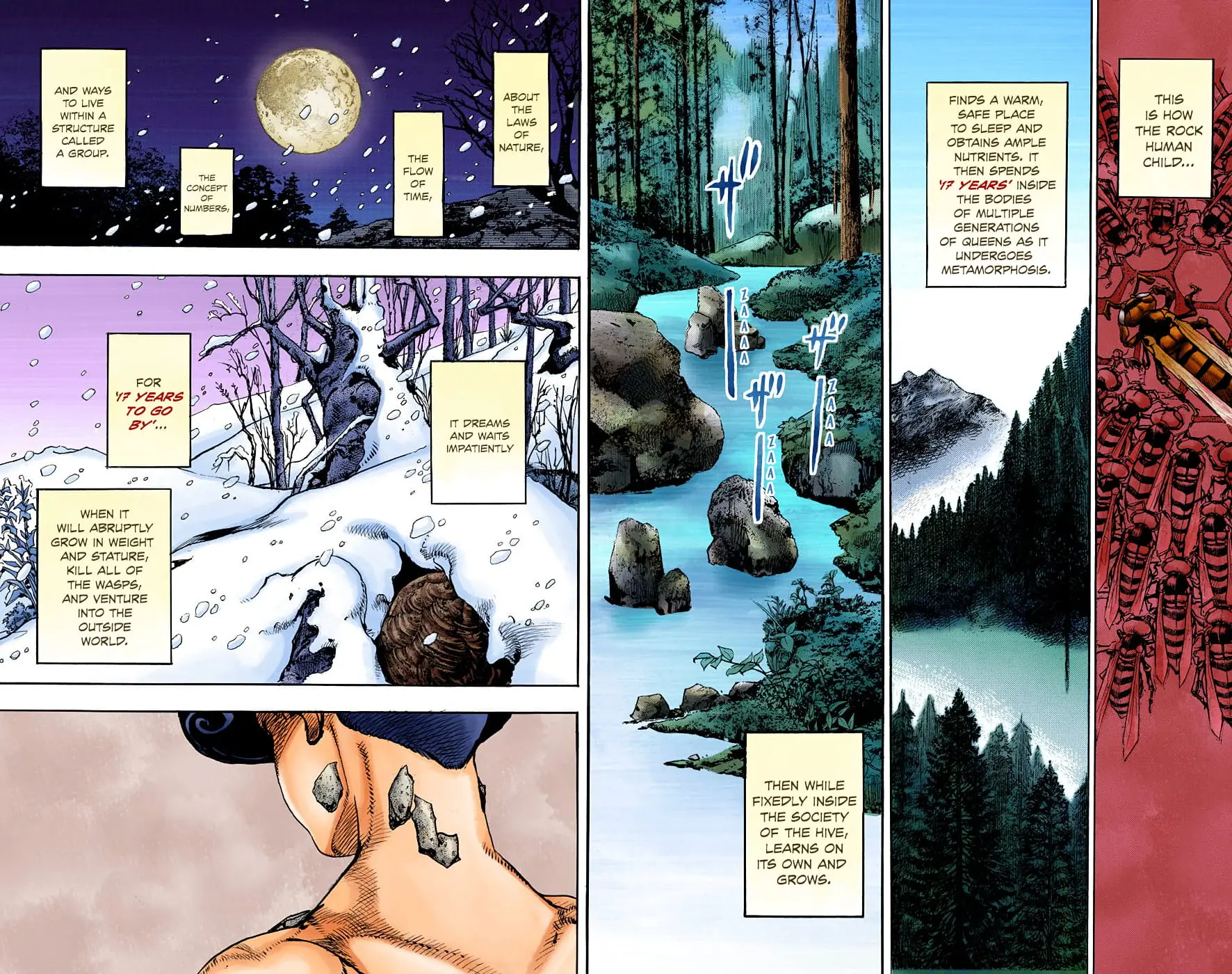 JoJo's Bizarre Adventure, Part 8: JoJolion Colored Manga — Chapter 99 — Page 15